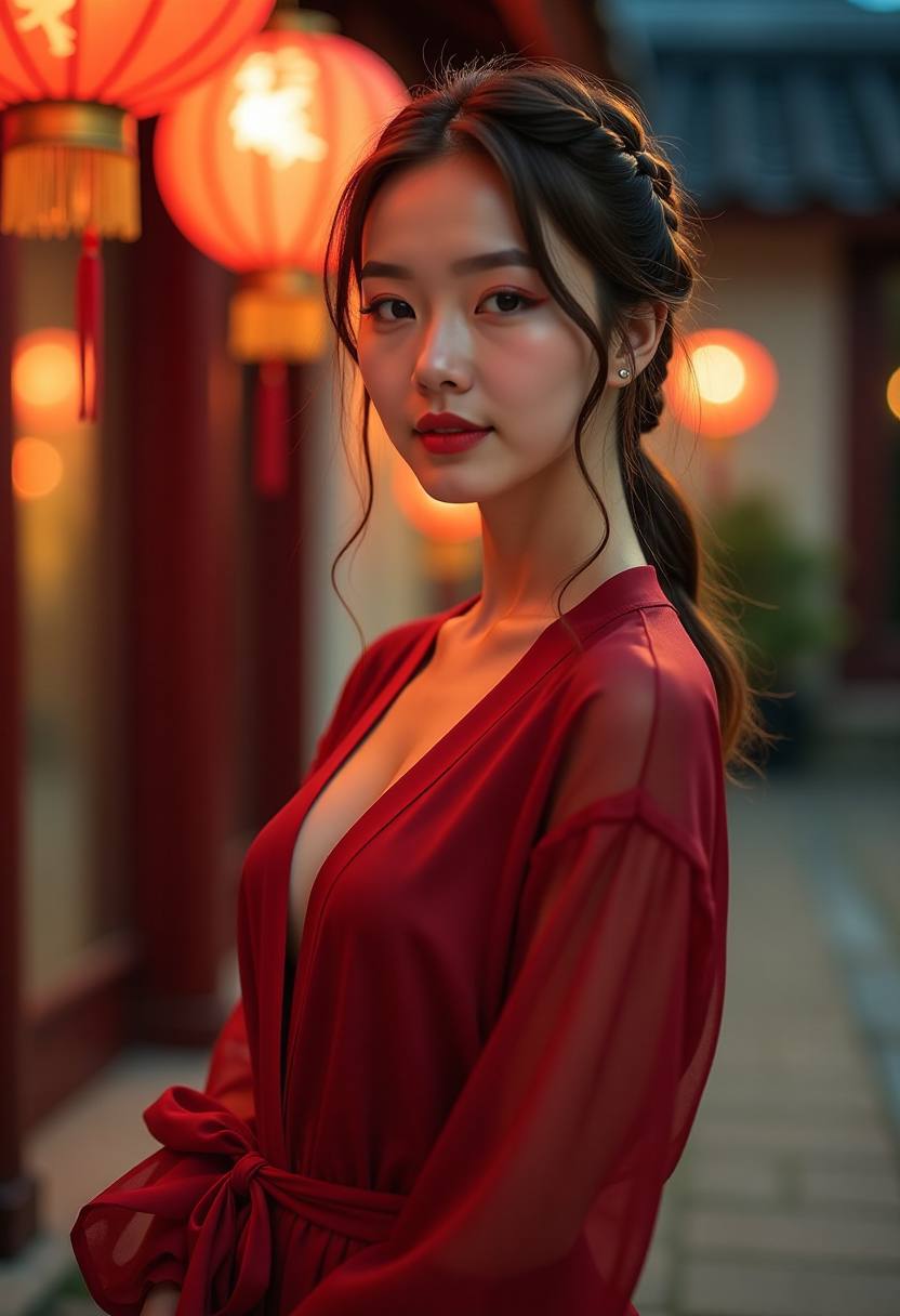 欧式少女海报